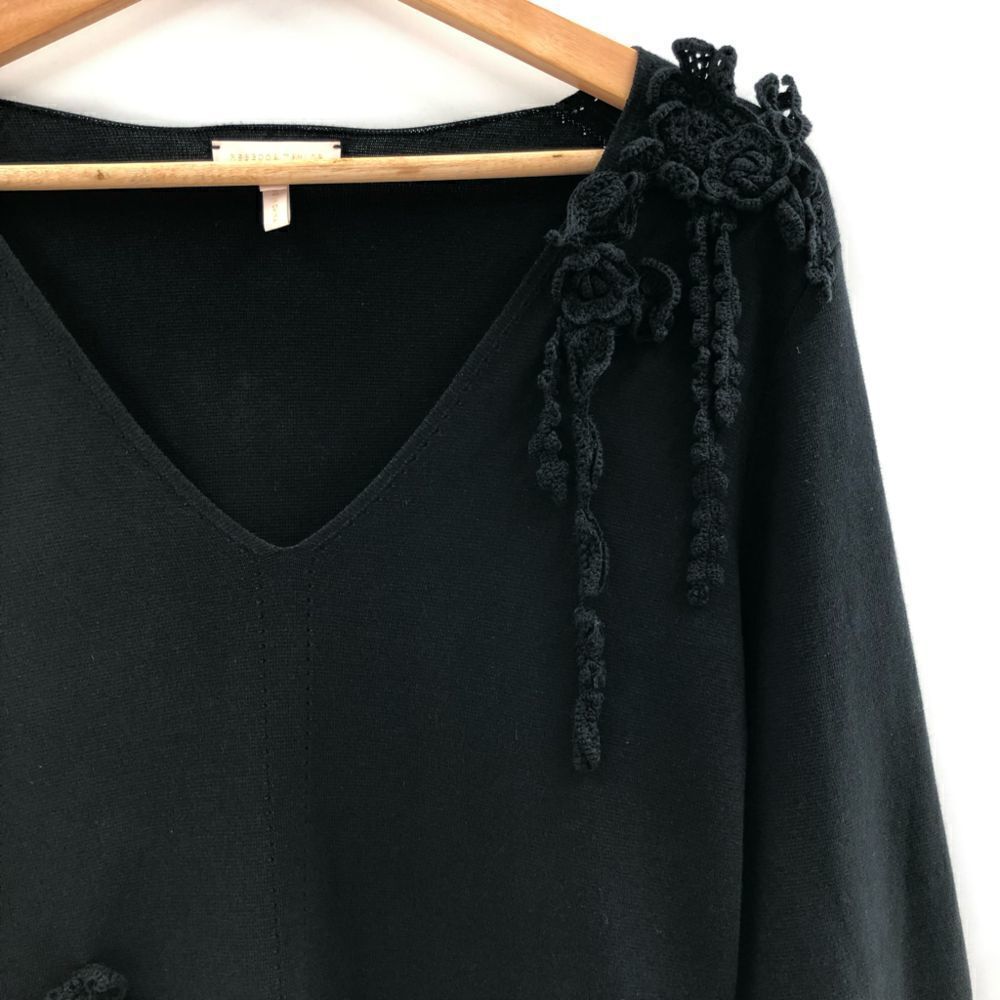 ‎Rebecca Taylor SLIM V-NECK SWEATER Small